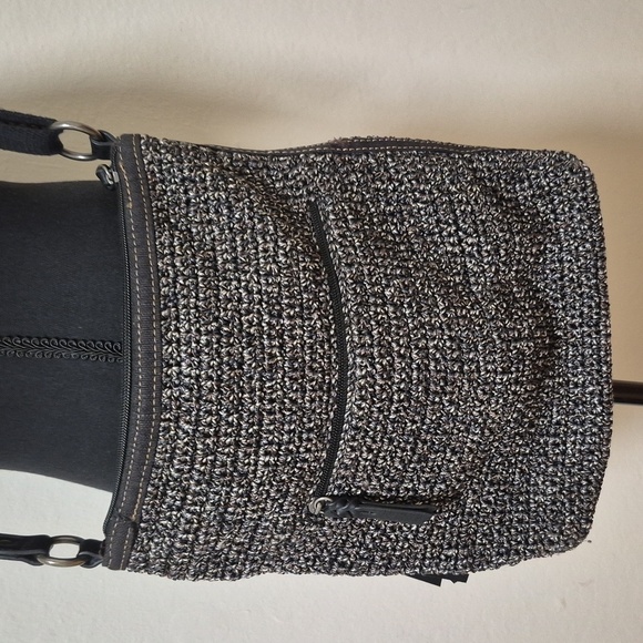 Sak Lucia Black Crochet Crossbody Bag - Picture 6 of 13